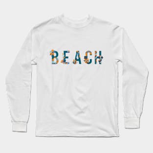 Beach Logo Long Sleeve T-Shirt